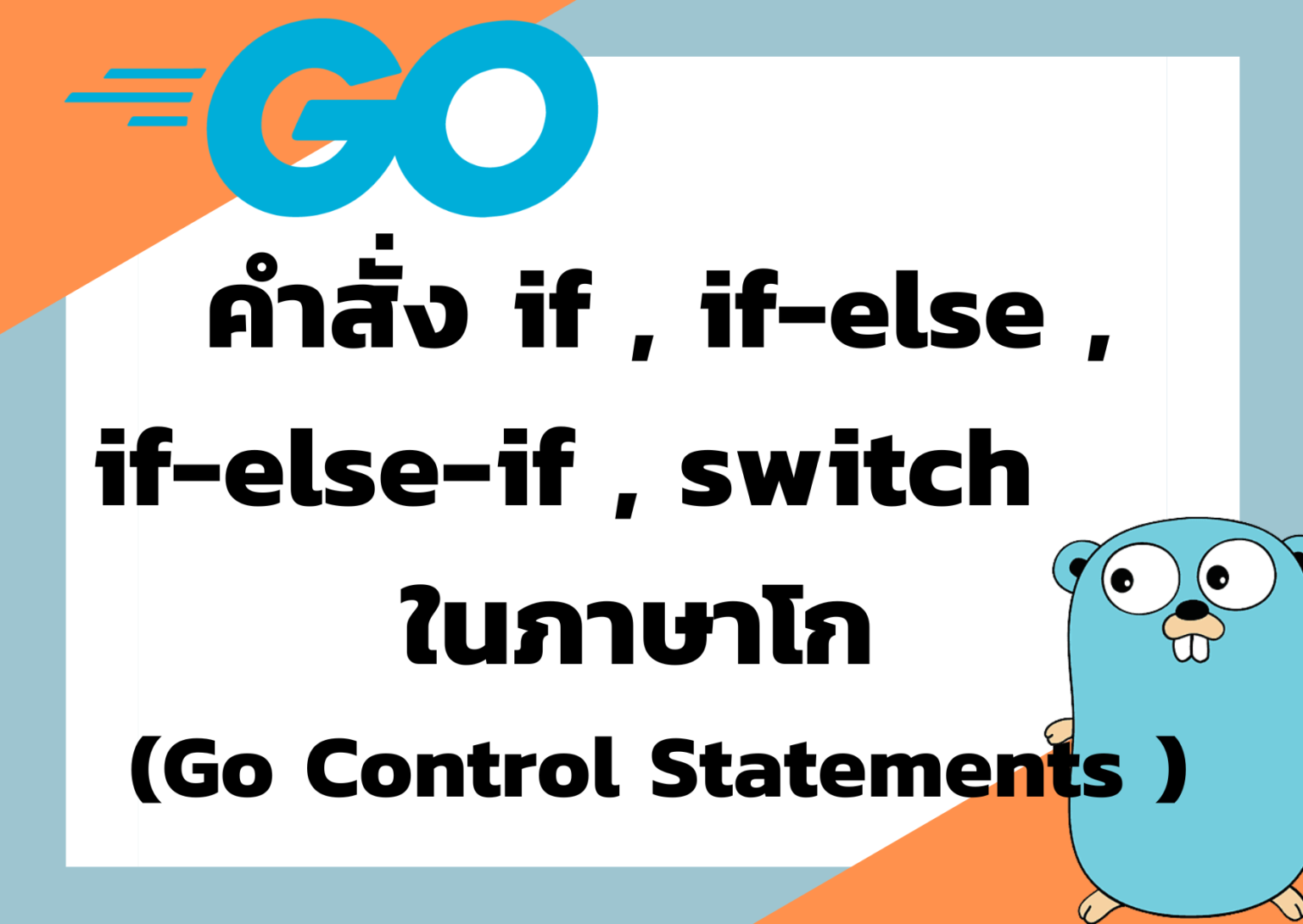 Go 101 If If else If else if Switch DekDoyDev Com